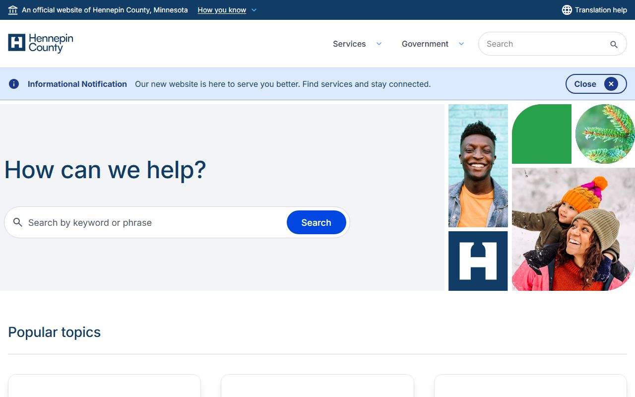 Hennepin County Sheriff jail information page for recent bookings and inmate search