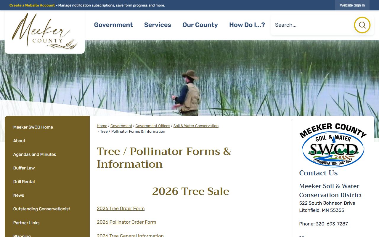 Meeker County inmate canteen page showing purchasing options for recent bookings and inmates in custody